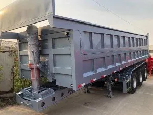 فرنٹ ہائیڈرولک لفٹنگ ڈمپ ٹریلر